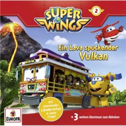Europa - Super Wings - Ein Lava spuckender Vulkan, Folge 2