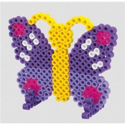 Hama - Maxi transparente Stiftplatte - Schmetterlinge