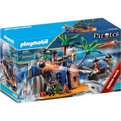 Playmobil® 70556 - Pirates - Pirateninsel mit Schatzversteck