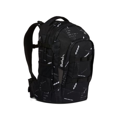 satch pack, black, reflective, , Ninja Matrix