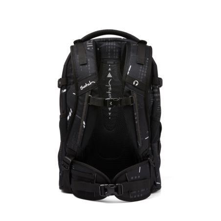 satch pack, black, reflective, , Ninja Matrix