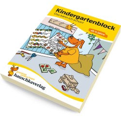 Hauschka Verlag - Kindergartenblock - Das kann ich schon! ab 4 Jahre, A5-Block