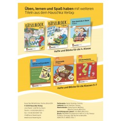 Hauschka Verlag - Rätselblock ab 9 Jahre, Band 1, A5-Block