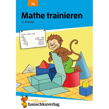 Hauschka Verlag - Mathe trainieren 4. Klasse, A5- Heft