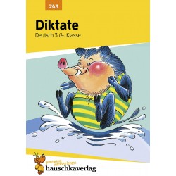 Hauschka Verlag - Diktate 3./4. Klasse, A5- Heft