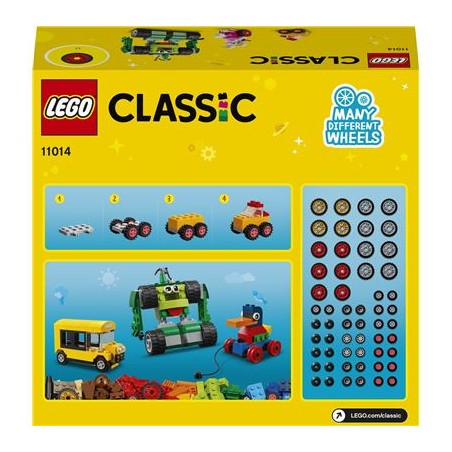 LEGO® Classic 11014 - Steinebox mit Rädern