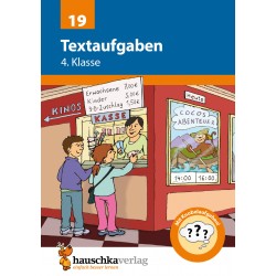 Hauschka Verlag - Textaufgaben 4. Klasse, A5-Heft
