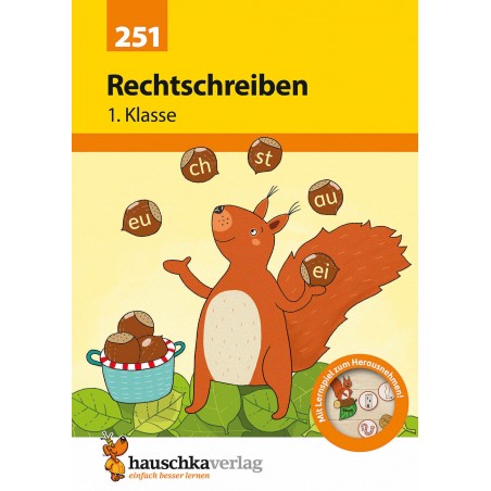 Hauschka Verlag - Rechtschreiben 1. Klasse, A5- Heft