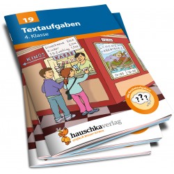 Hauschka Verlag - Textaufgaben 4. Klasse, A5-Heft