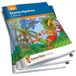 Hauschka Verlag - Textaufgaben 2. Klasse, A5- Heft