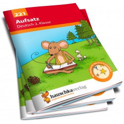 Hauschka Verlag - Aufsatz Deutsch 2. Klasse, A5- Heft