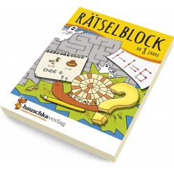 Hauschka Verlag - Rätselblock ab 8 Jahre, Band 1, A5-Block