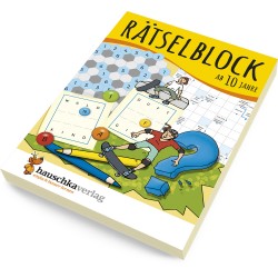 Hauschka Verlag - Rätselblock ab 10 Jahre, Band 1, A5-Block