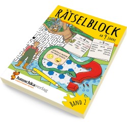 Hauschka Verlag - Rätselblock ab 9 Jahre, Band 2, A5-Block