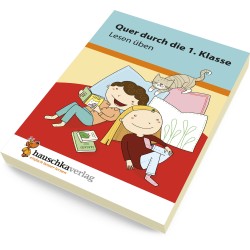 Hauschka Verlag - Quer durch die 1. Klasse, Lesen üben - A5-Übungsblock