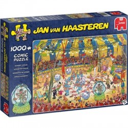 Jumbo Spiele - Jan van Haasteren - Zirkus Akrobatik - 1000 Teile