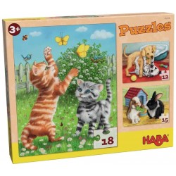 HABA® - Puzzles Haustiere