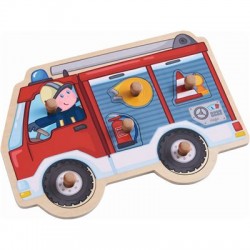 HABA® - Greifpuzzle Feuerwehrauto